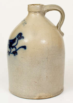 One-Gallon J. NORTON & CO. / BENNINGTON, VT Stoneware Bird Jug