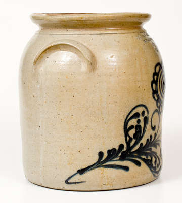 Two-Gallon O.L. & A.K. BALLARD / BURLINGTON, VT Stoneware Jar