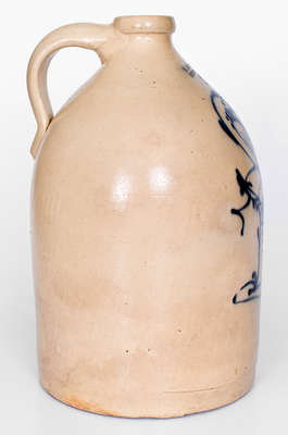 Fine Two-Gallon J. & E. NORTON, / BENNINGTON, VT Stoneware Pheasant Jug