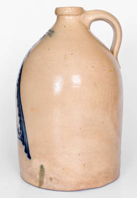 Fine Two-Gallon J. & E. NORTON, / BENNINGTON, VT Stoneware Pheasant Jug