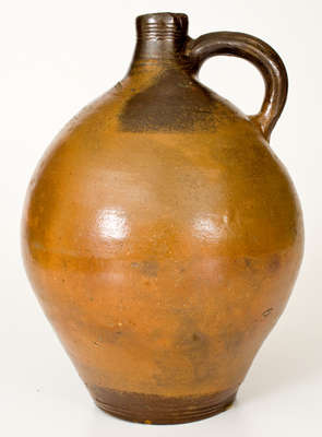 One-Gallon CHARLESTOWN (Frederick Carpenter, Boston) Iron-Decorated Stoneware Jug