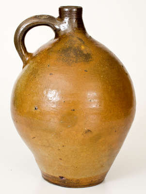 One-Gallon CHARLESTOWN (Frederick Carpenter, Boston) Iron-Decorated Stoneware Jug