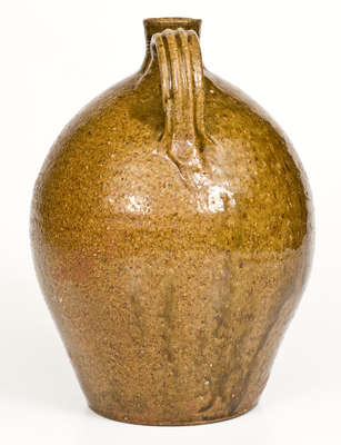 One-Gallon Alkaline-Glazed Stoneware Jug, Lincoln County, NC origin