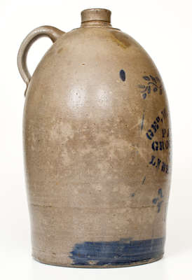 Three-Gallon Pittsburgh, PA Advertising Jug (Western PA origin)