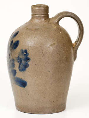 Very Rare Small-Sized Stoneware Jug attrib. Henry H. Remmey, Philadelphia, PA