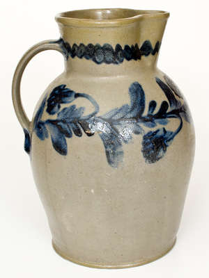 Two-Gallon Philadelphia, PA Stoneware Pitcher attrib. Henry Harrison Remmey