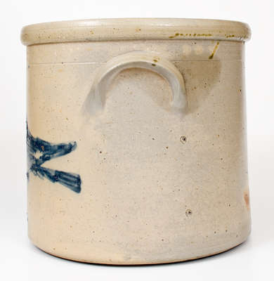 Four-Gallon SEYMOUR & BOSWORTH / HARTFORD, CONN Stoneware Bird Crock