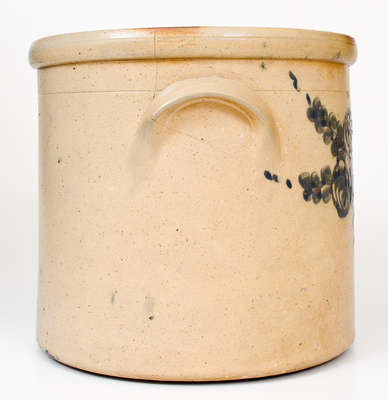 Four-Gallon SEYMOUR & BOSWORTH / HARTFORD, CONN Stoneware Bird Crock