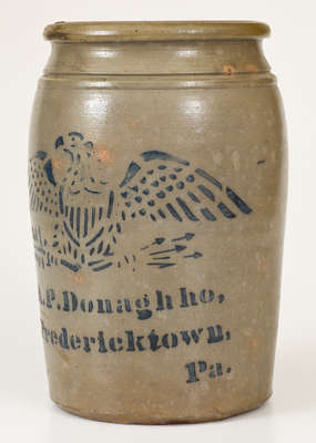 Fine Donaghho / Fredericktown, PA Eagle Jar