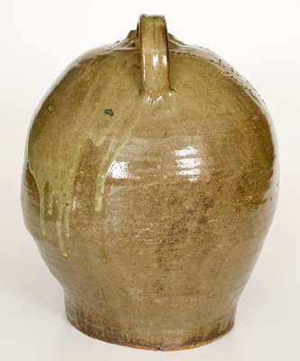 Extremely Rare Double-Handled Stoneware Jug, 