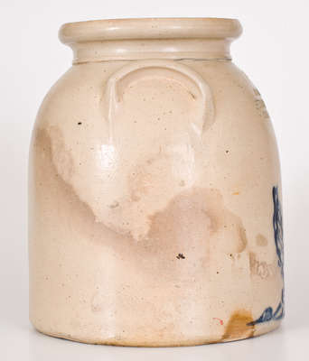 Unusual NEW YORK STONEWARE CO. / FORT EDWARD, N.Y. Stoneware Chicken Jar