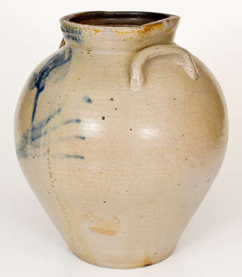 Three-Gallon N & A SEYMOUR / ROME Stoneware Jar