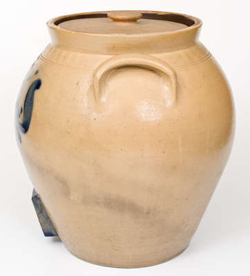 Scarce S. HART / FULTON, New York Five-Gallon Stoneware Water Cooler