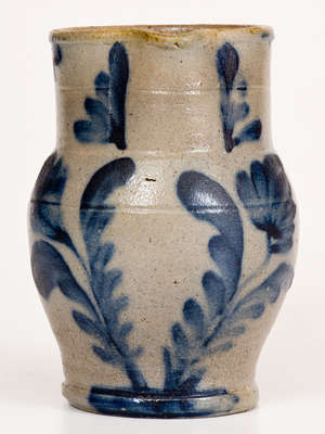 Rare attrib. Richard C. Remmey, Philadelphia, PA Pint-Sized Stoneware Pitcher