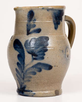 Rare attrib. Richard C. Remmey, Philadelphia, PA Pint-Sized Stoneware Pitcher