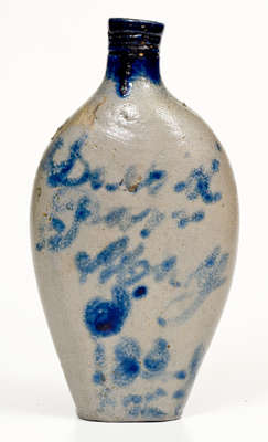 David Parr / May 5 1823 Baltimore Stoneware Flask