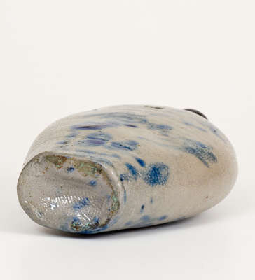 Extremely Rare and Important David Parr / Baltimore, MD Stoneware Flask, 1823