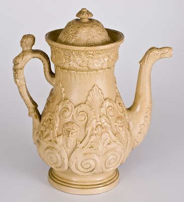 Very Fine D. & J. Henderson, Jersey City, NJ Coffee Pot