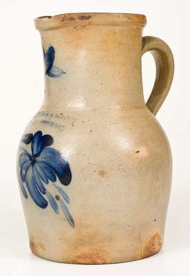 One-Gallon COWDEN & WILCOX / HARRISBURG, PA Stoneware Pitcher