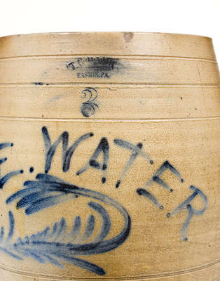 Very Rare T. G. DAUB / EASTON, PA Stoneware
