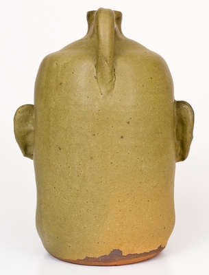 Lanier Meaders Face Jug with Rock Teeth, Cleveland, GA, 1975