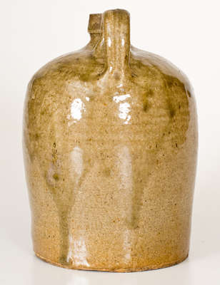 Alkaline-Glazed Stoneware Jug, attrib. B.F. Landrum, Horse Creek Valley, Edgefield District, SC