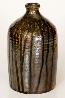 Alkaline-Glazed Stoneware Jug, Stamped 