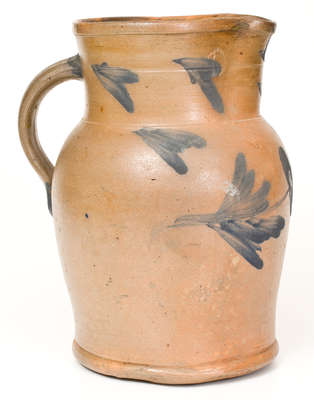 One-Gallon attrib. Ralph J. Grier, Chester County, PA Stoneware Pitcher
