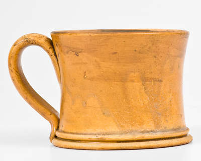 Rare Anna Pottery Stoneware Frog Mug Marked ANNA, ILL and Inscribed "Chicago Swell / 1876"