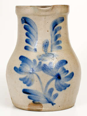 One-and-a-Half-Gallon T.G. DAUB / EASTON, PA Stoneware Pitcher