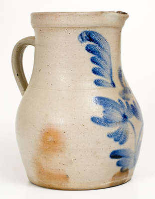 One-and-a-Half-Gallon T.G. DAUB / EASTON, PA Stoneware Pitcher