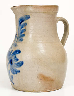 One-and-a-Half-Gallon T.G. DAUB / EASTON, PA Stoneware Pitcher
