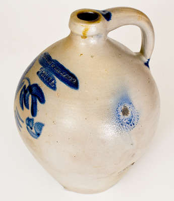 BRAYTON & KELLOGG / UTICA, New York Stoneware Jug