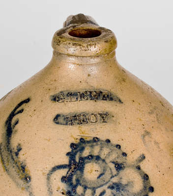 G. LENT / TROY, New York One-Gallon Stoneware Jug