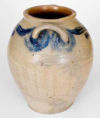 Two-Gallon Incised Stoneware Jar, probably Clarkson Crolius, Sr., early 19th century