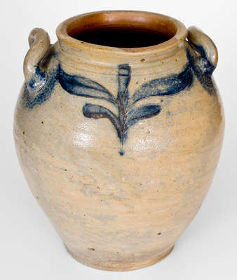 Two-Gallon Incised Stoneware Jar, probably Clarkson Crolius, Sr., early 19th century