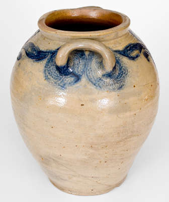Two-Gallon Incised Stoneware Jar, probably Clarkson Crolius, Sr., early 19th century