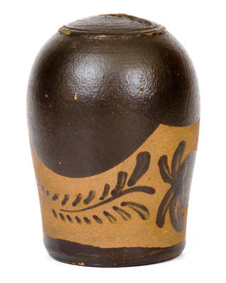 Scarce Tanware Bank, New Geneva or Greensboro, PA origin, circa 1885.