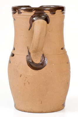 Tanware Pitcher, New Geneva, PA origin, circa 1885