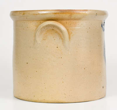 Scarce F. LAUFERSWEILER / EMPIRE CITY POTTERY (New York City) Stoneware Crock