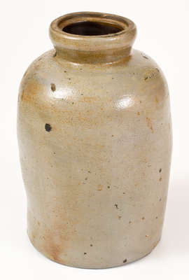 Extremely Rare R.J. GRIER (Chester County, PA) Stoneware Canning Jar