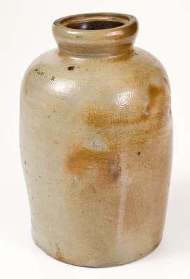 Extremely Rare R.J. GRIER (Chester County, PA) Stoneware Canning Jar