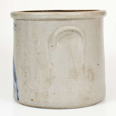 Two-Gallon F.B. NORTON & CO. / WORCESTER, MASS. Stoneware Parrot Crock