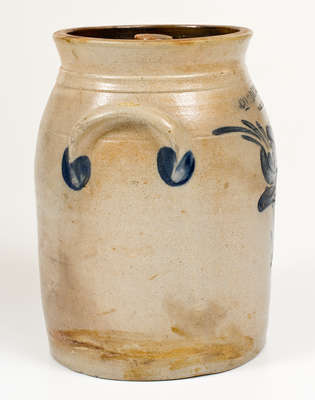 One-Gallon COWDEN & WILCOX / HARRISBURG, PA Stoneware Jar