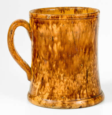 Large-Sized JOHN BELL (Waynesboro, PA) Redware Mug