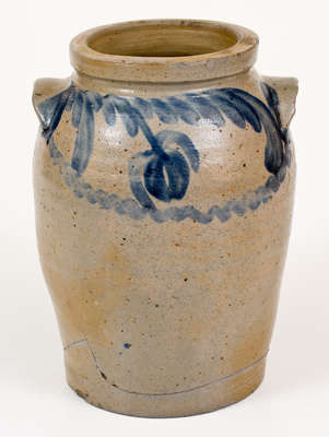 Extremely Rare Stoneware Jar Inscribed 