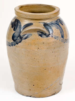 Extremely Rare Stoneware Jar Inscribed 