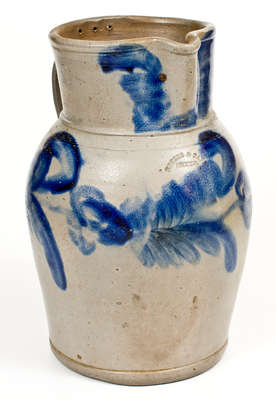 Extremely Rare KEESEE & PARR / RICHMOND, / VA Stoneware Pitcher w/ Bold Decoration