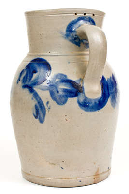 Extremely Rare KEESEE & PARR / RICHMOND, / VA Stoneware Pitcher w/ Bold Decoration