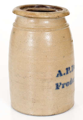 A. P. Donaghho, Fredericktown, PA Stoneware Jar